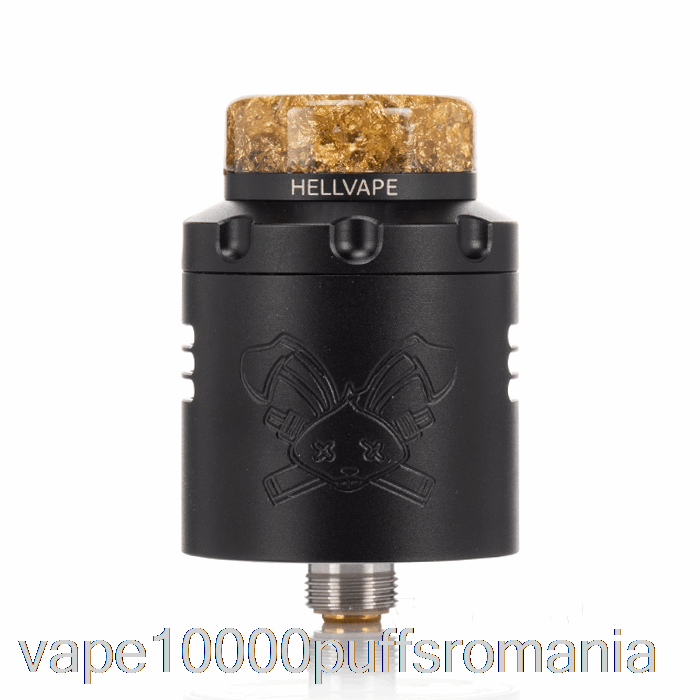 Vape Romania Hellvape Dead Rabbit V3 24mm Rda Matte Full Black